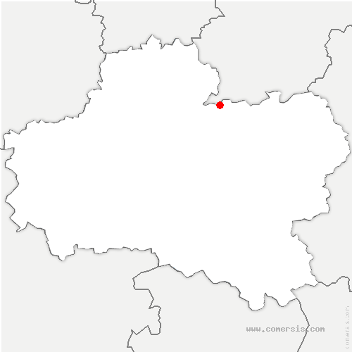 carte de localisation de Sceaux-du-Gâtinais