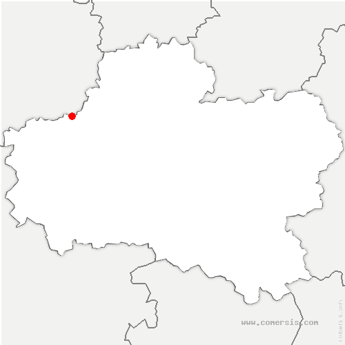 carte de localisation de Sougy
