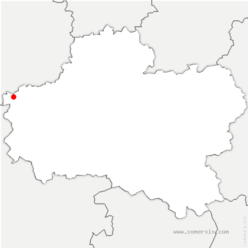 carte de localisation de Tournoisis