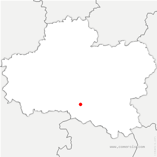 carte de localisation de Villemurlin
