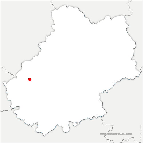 carte de localisation d'Allassac