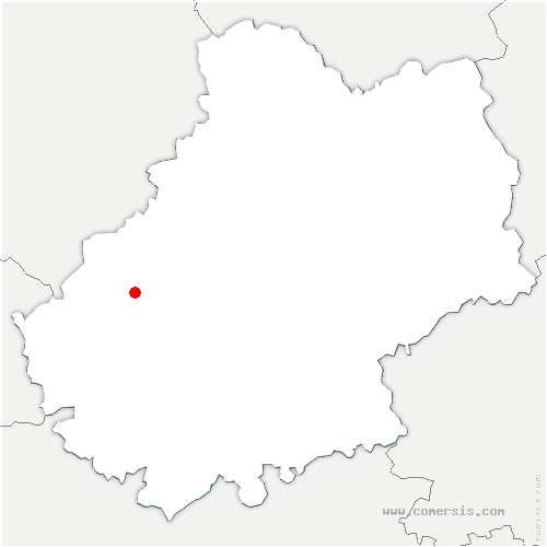 carte de localisation de Arques