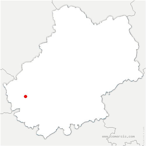 carte de localisation de Bélaye