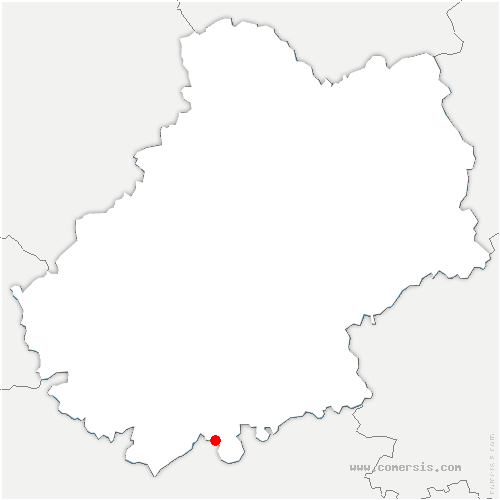 carte de localisation de Belfort-du-Quercy