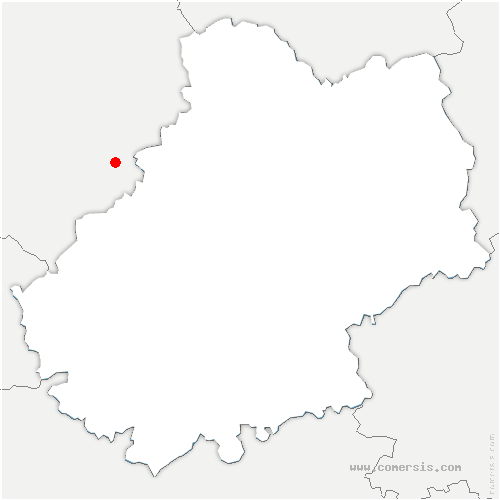 carte de localisation de Benayes