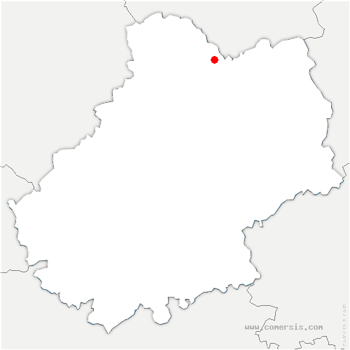 carte de localisation de Bétaille