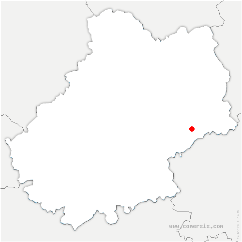 carte de localisation de Camboulit