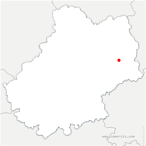 carte de localisation de Cardaillac