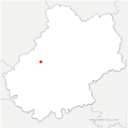 carte de localisation de Dégagnac