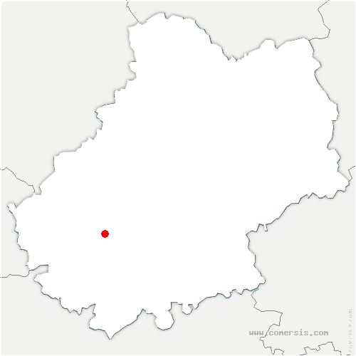 carte de localisation de Douelle
