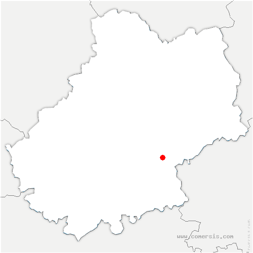 carte de localisation de Larnagol