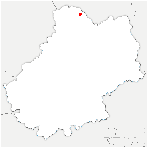 carte de localisation de Le Vignon-en-Quercy 