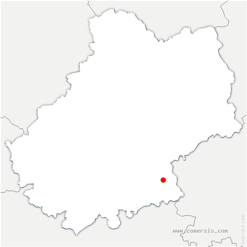 carte de localisation de Limogne-en-Quercy