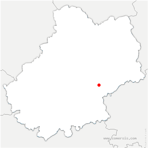 carte de localisation de Marcilhac-sur-Célé