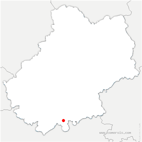 carte de localisation de Montdoumerc