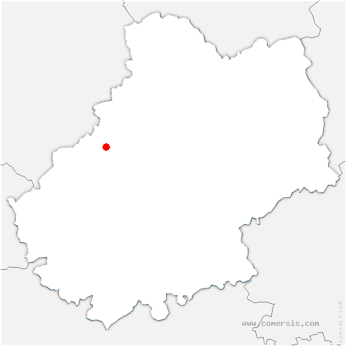 carte de localisation de Pierrefitte