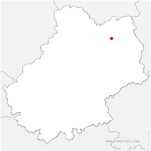 carte de localisation de Saint-Céré