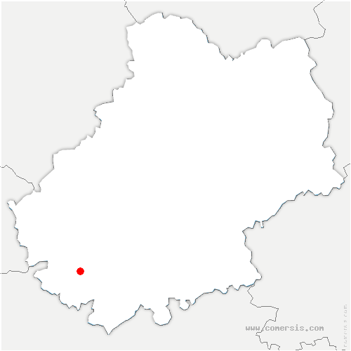 carte de localisation de Saint-Pantaléon