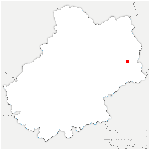 carte de localisation de Saint-Perdoux