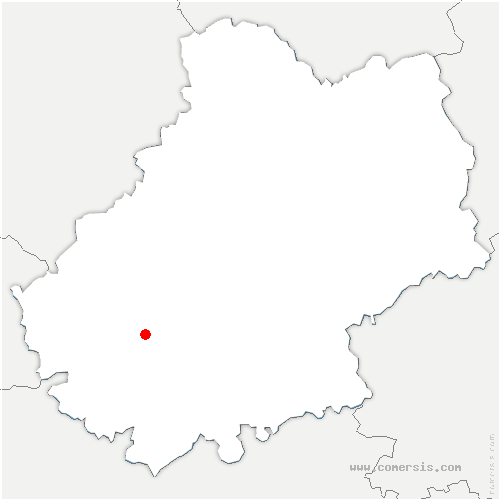 carte de localisation de Saint-Vincent-Rive-d'Olt