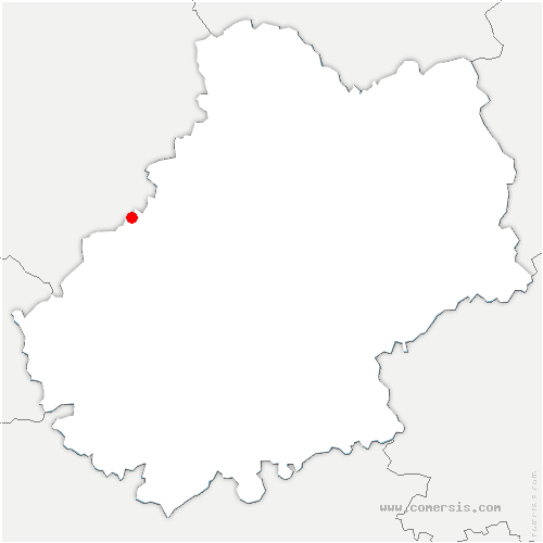 carte de localisation de Salviac
