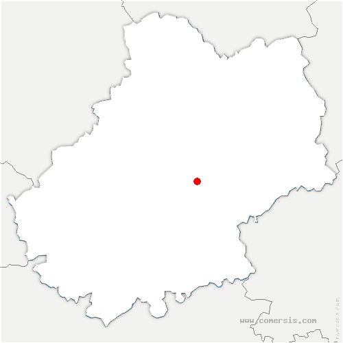carte de localisation de Sénaillac-Lauzès