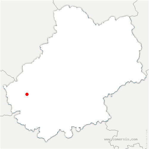 carte de localisation de Varetz