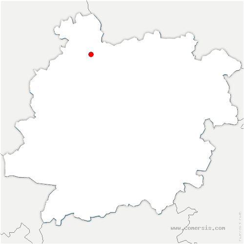 carte de localisation d'Allemans-du-Dropt