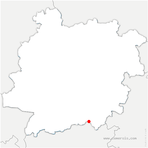 carte de localisation d'Astaffort