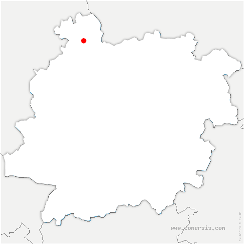 carte de localisation de Auriac-sur-Dropt