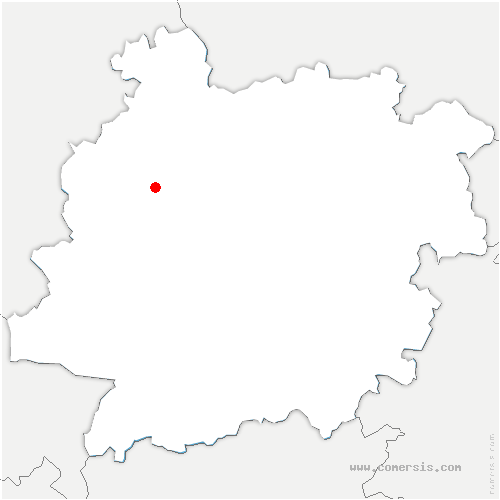 carte de localisation de Birac-sur-Trec