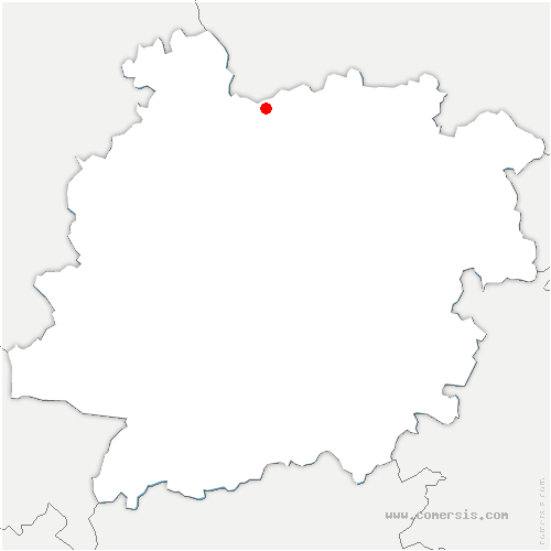 carte de localisation de Bourgougnague