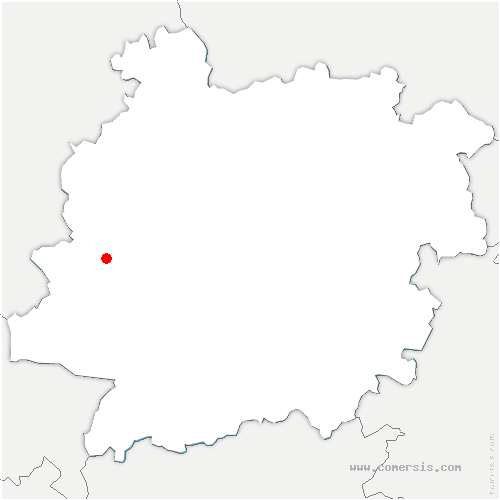 carte de localisation de Casteljaloux