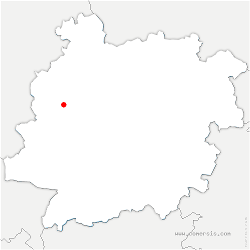 carte de localisation de Caumont-sur-Garonne