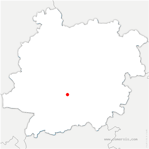 carte de localisation de Clermont-Dessous