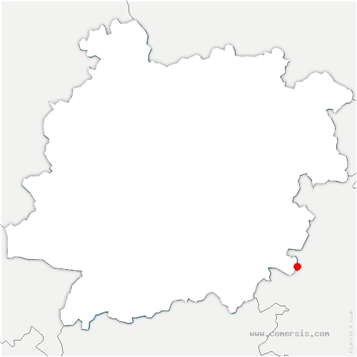 carte de localisation de Clermont-Soubiran
