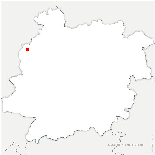 carte de localisation de Couthures-sur-Garonne