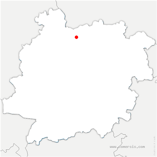 carte de localisation de Lavergne