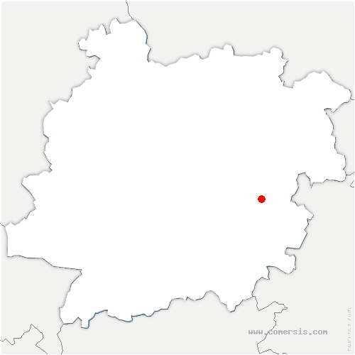 carte de localisation de Monbalen