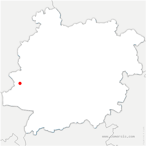 carte de localisation de Pindères