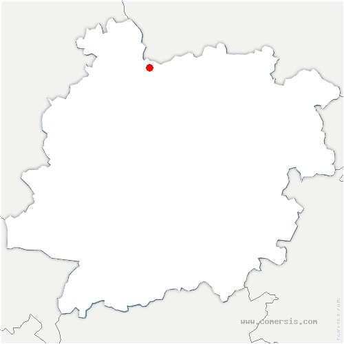 carte de localisation de Roumagne