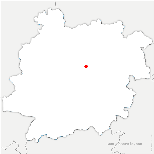 carte de localisation de Saint-Étienne-de-Fougères