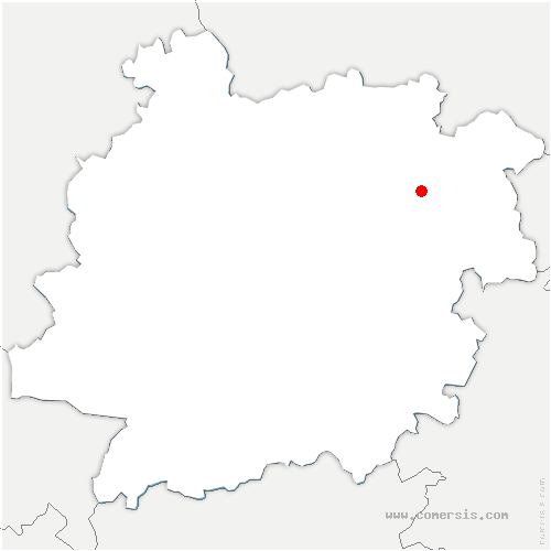carte de localisation de Savignac-sur-Leyze