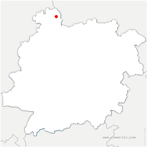 carte de localisation de Soumensac