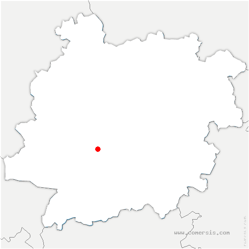 carte de localisation de Thouars-sur-Garonne