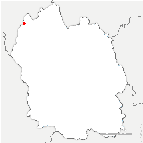 carte de localisation d'Arzenc-d'Apcher