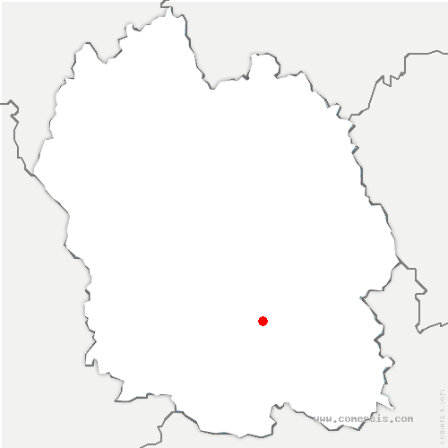 carte de localisation de Bédouès