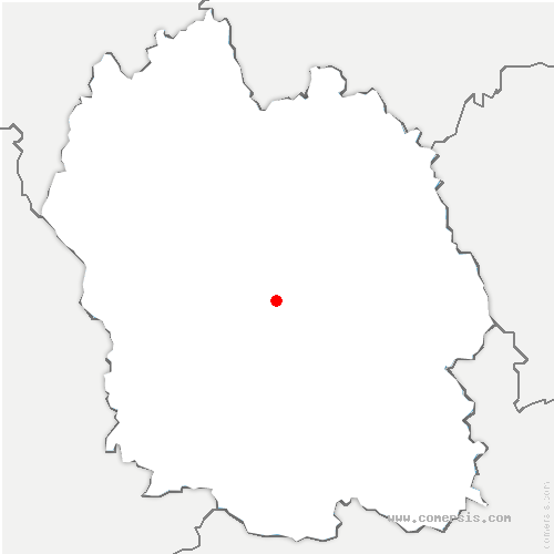 carte de localisation de Brenoux
