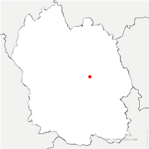 carte de localisation de Chadenet