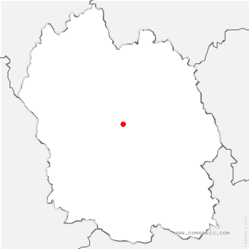 carte de localisation de Chastel-Nouvel